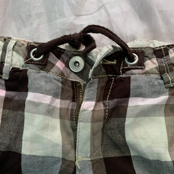 faded glory little girls plaid shorts - Picture 2 of 7